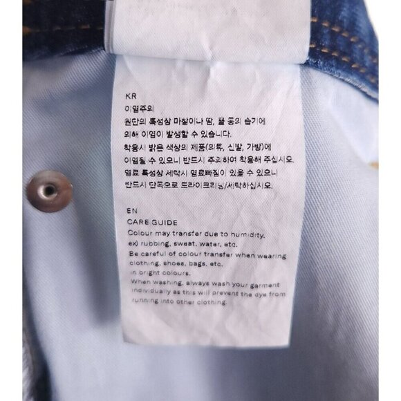 Low Classic Straight-Leg Jeans Size M Womens Indigo Blue $255 - Picture 14 of 16